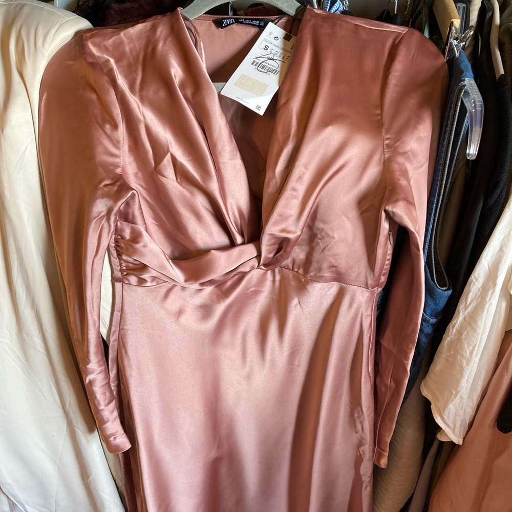 Zara Long Dress Small NWT